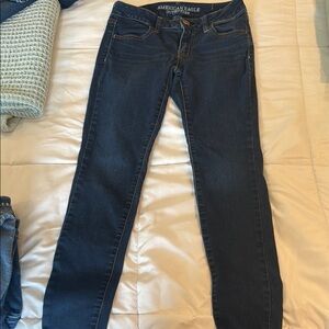 American Eagle Outfitters Blue Skinny Jeans